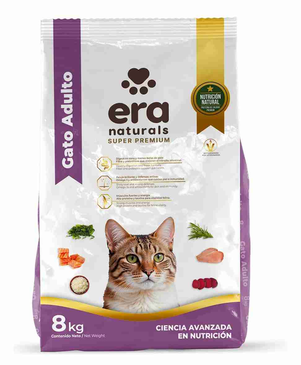 ERA NATURALS GATO ADULTO 8KG