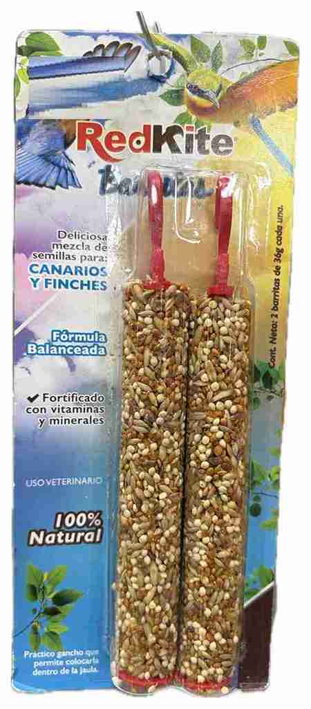 BARRITAS MEZCLA DE SEMILLAS REDKITE CANARIOS Y FINCHES