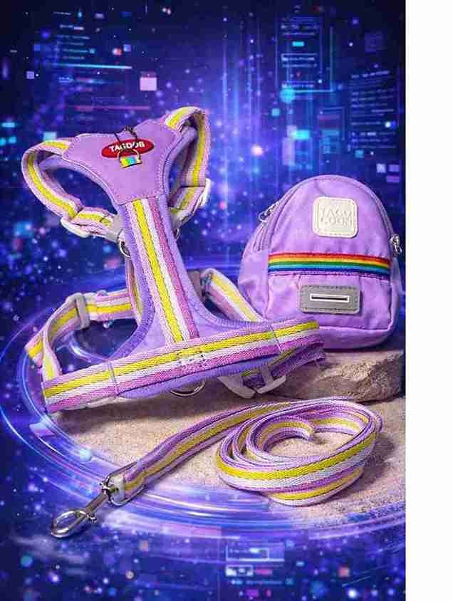 PECHERA CON MOCHILA  44-56CM LARGE PÚRPURA LAVANDA