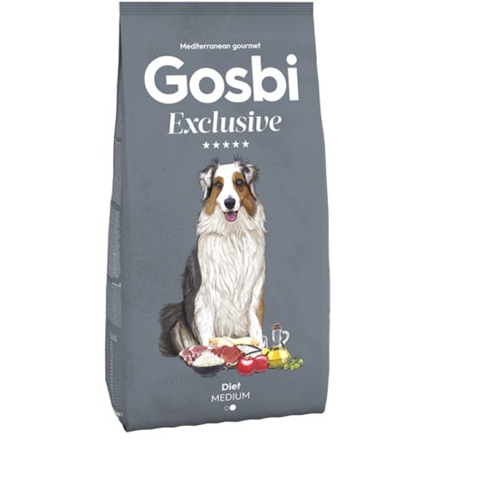 GOSBI EXCLUSIVE DIET MEDIUM 3KGS.