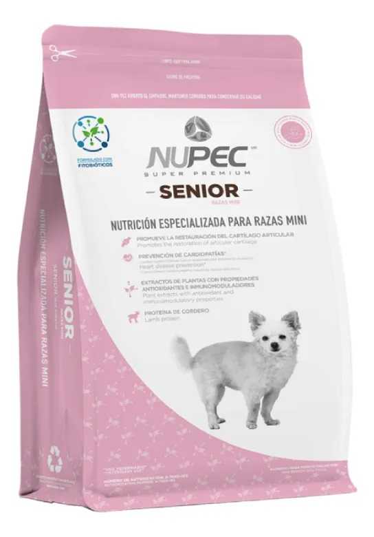 NUPEC SENIOR  RAZAS MINI 3KG