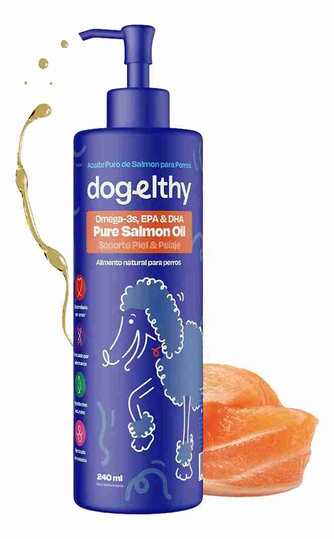 DOGELTHY ACEITE DE SALMON PURE SALMON OMEGA 3 PERROS 240ML