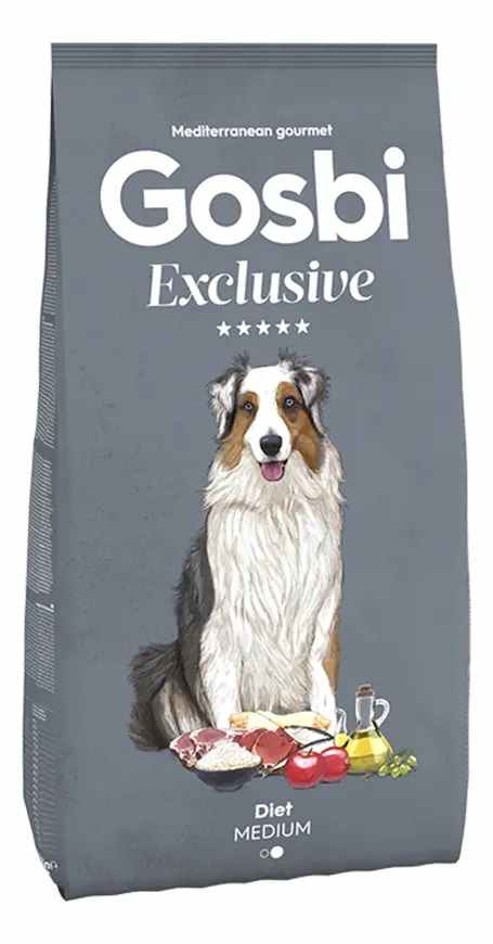 GOSBI EXCLUSIVE DIET MEDIUM 12KGS.