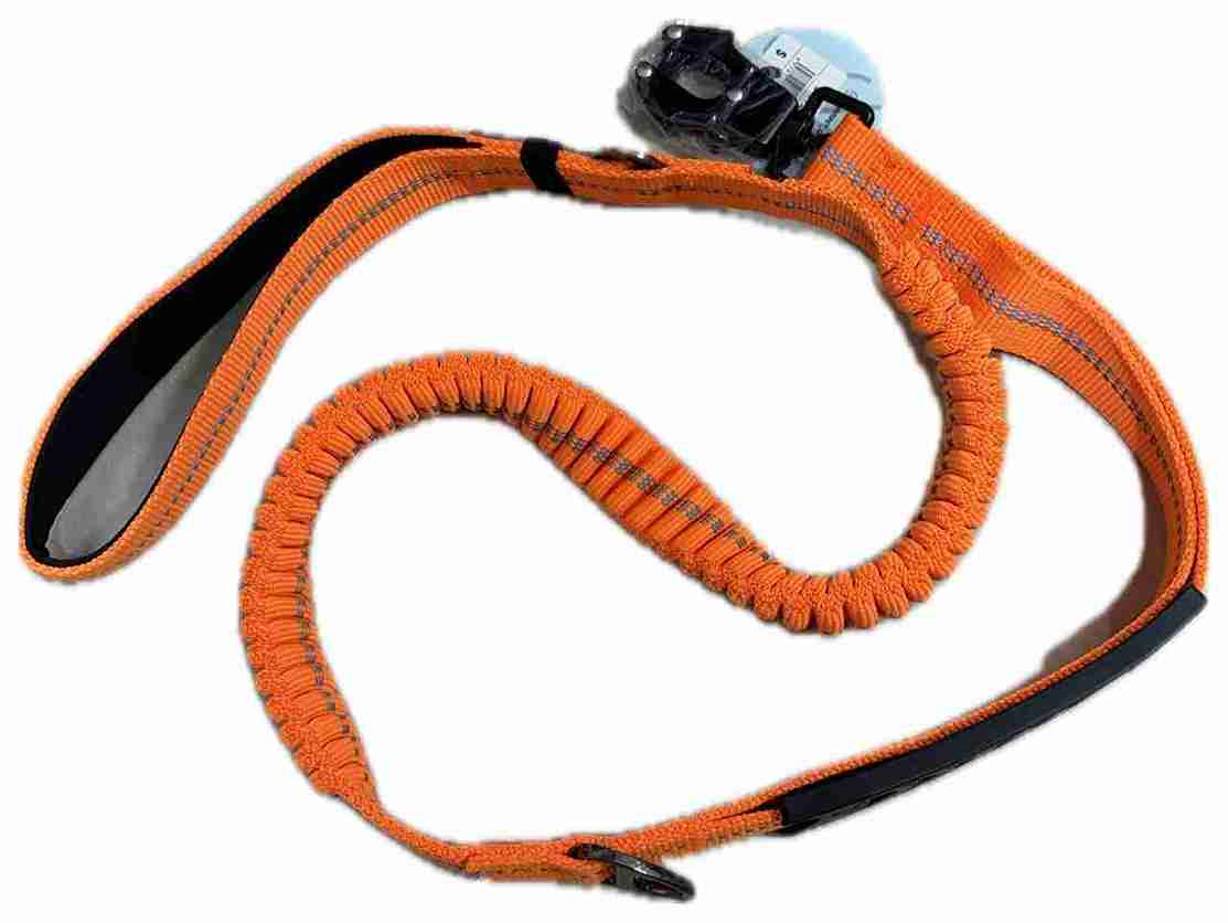 CUERDA DE REMOLQUE ELÁSTICA NARANJA 1.15-1.7CM