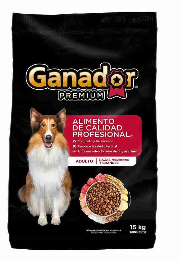 CROQUETA GANADOR ADULTO RAZAS MEDIANAS Y GRANDES 1KG