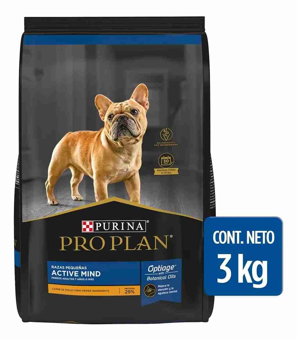 PURINA PROPLAN ACTIVE MIND OPTIAGE 3KG RAZAR PEQUEÑAS