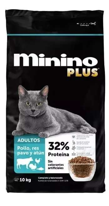 MININO PLUS ADULTO Y HEMBRAS GESTANTES 1KG