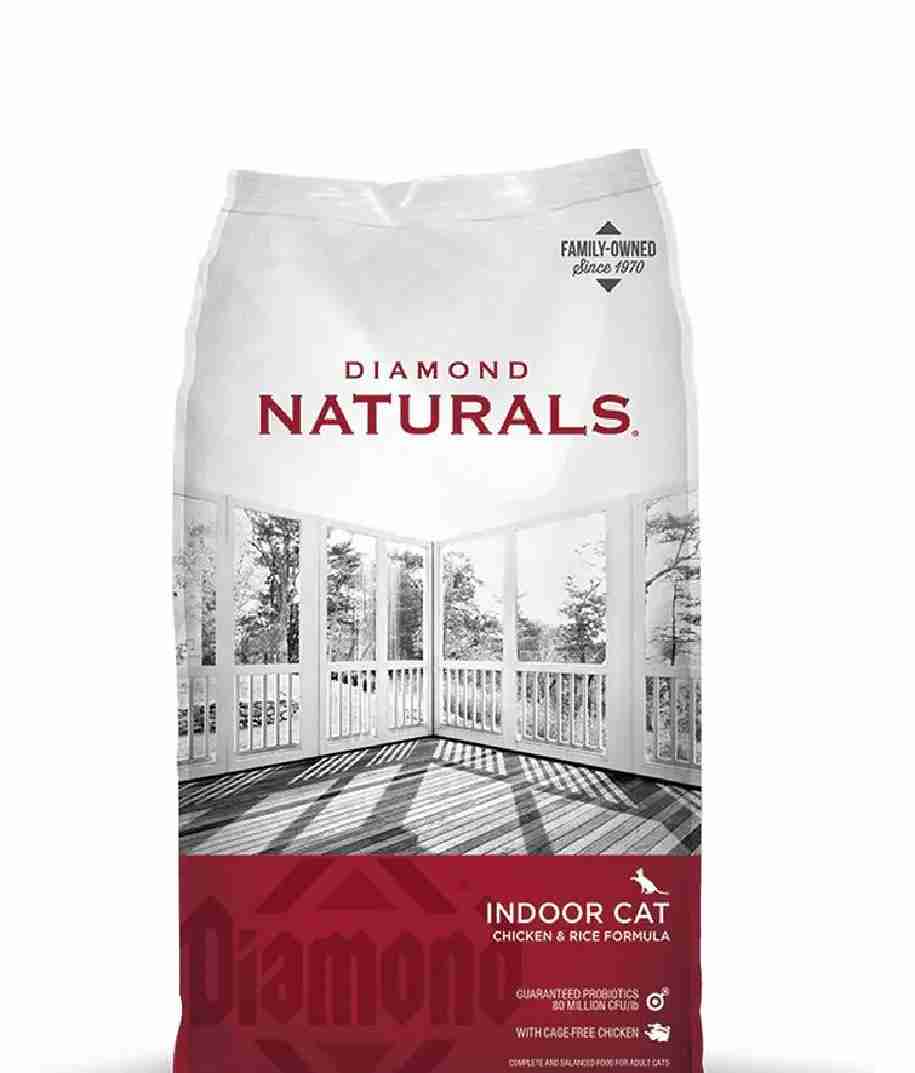 DIAMOND NATURALS INDOOR CAT CHICKEN & RICE (POLLO Y ARROZ) 2.72KG