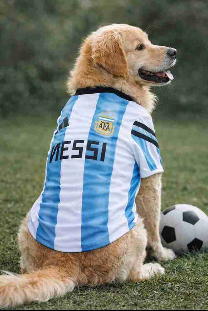 PLAYERA FUTBOL  SELECCIÓN ARGENTINA TALLA 8