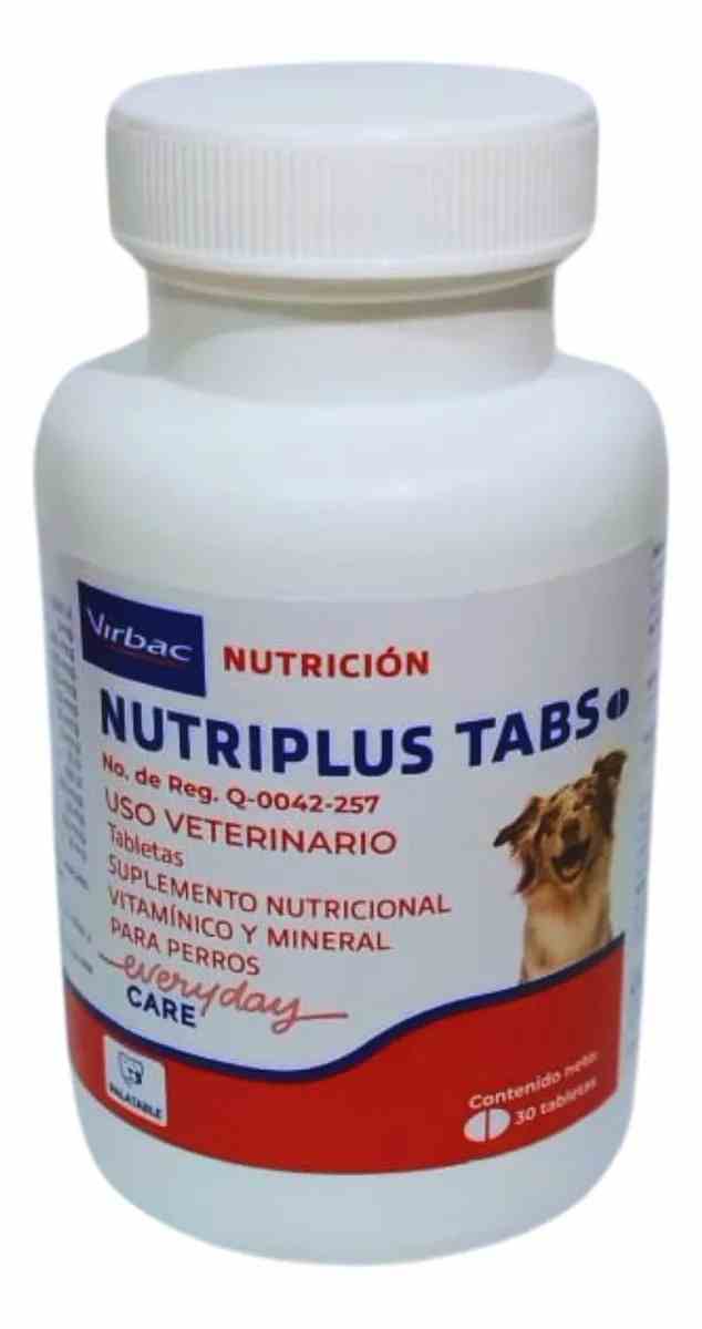 VIRBAC NUTRIPLUS 30TBS SUPLEMENTO NUTRICIONAL
