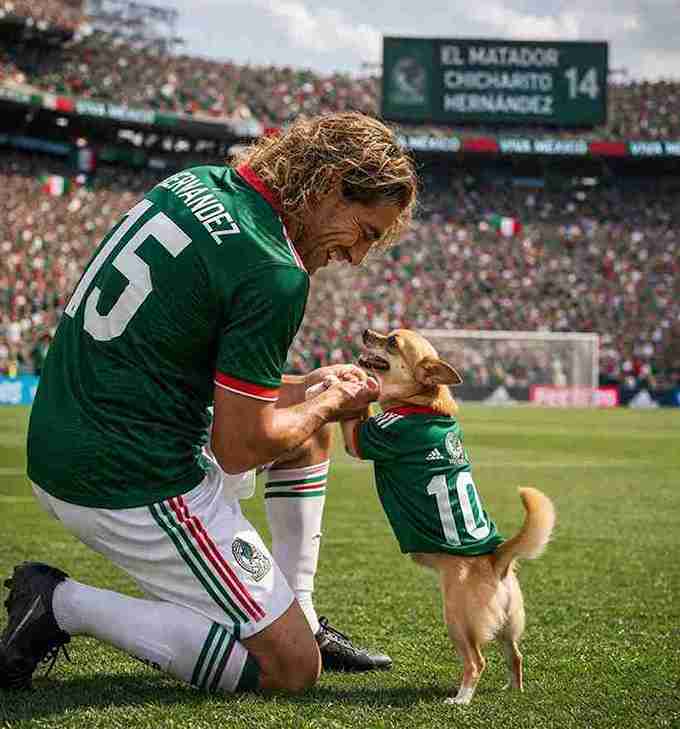 PLAYERA FUTBOL SELECCIÓN MEXICANA TALLA 8