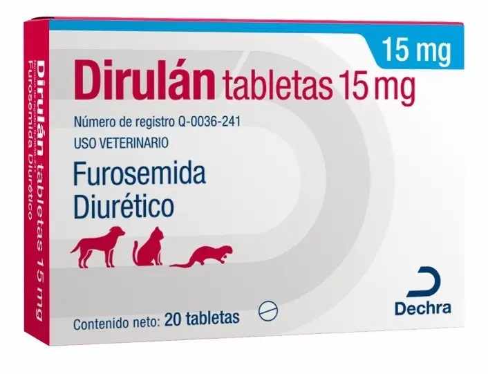 DIRULAN  TAB 15MG (DIURÉTICO)