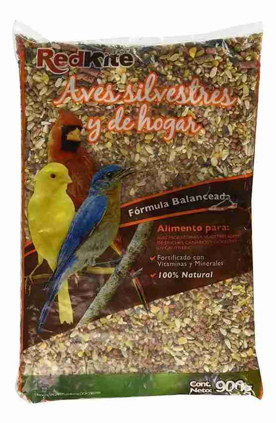 REDKITE MEZCLA P/AVES SILVESTRES Y DE HOGAR 900 GR.