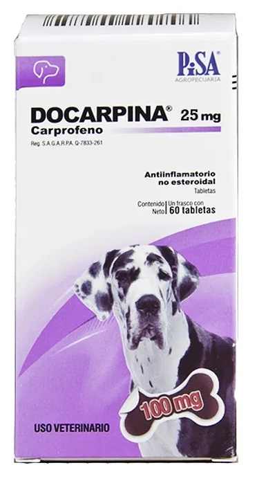 DOCARPINA 25MG (60TABS) DESINFLAMATORIO