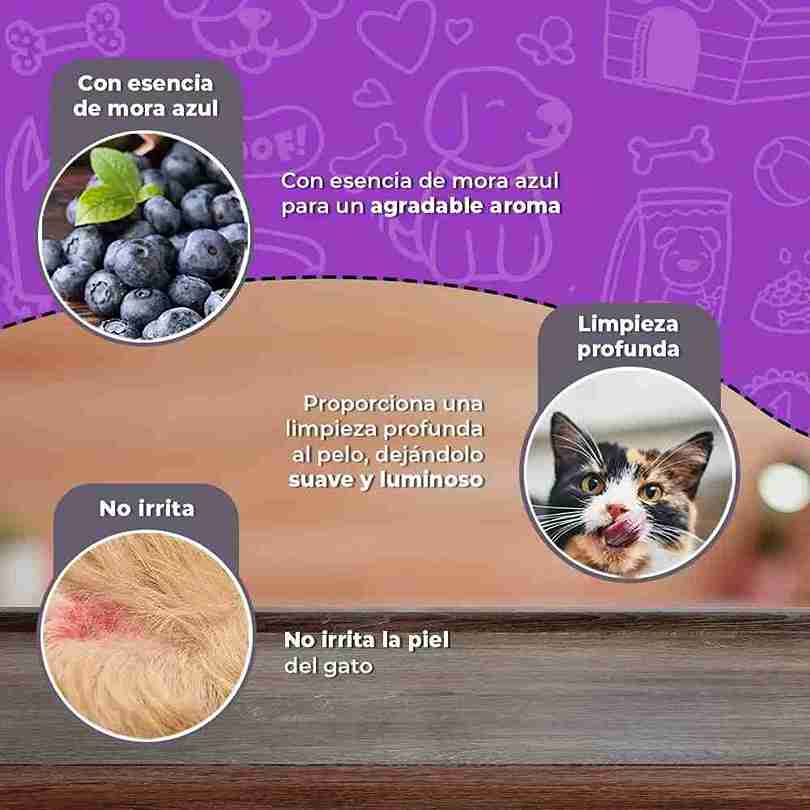 SHAMPOO PARA GATO ESSENTIALS 250 ML.