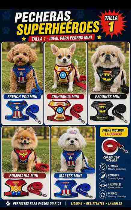 PECHERA CAPITAN AMERICA TALLA 1