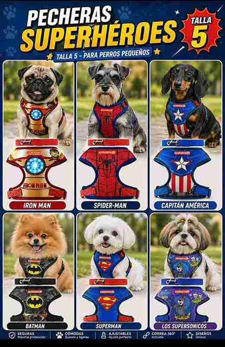 PECHERA CAPITAN AMERICA TALLA 5