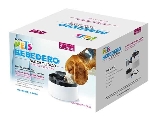 BEBEDERO AUTOMÁTICO FANCY PETS 2LTS