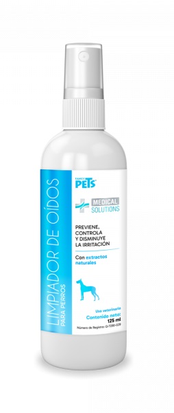 LIMPIADOR DE OÍDOS PARA PERROS MEDICAL SOLUTIONS 125ML