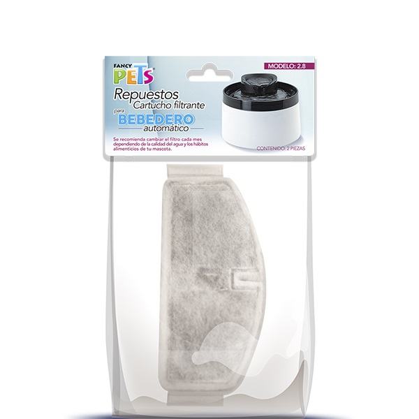 REPUESTOS CARTUCHO PARA BEBEDEROAUTOMÁTICO - 2 PZ