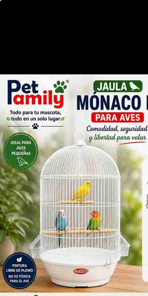 JAULA MONACO PARA AVE
