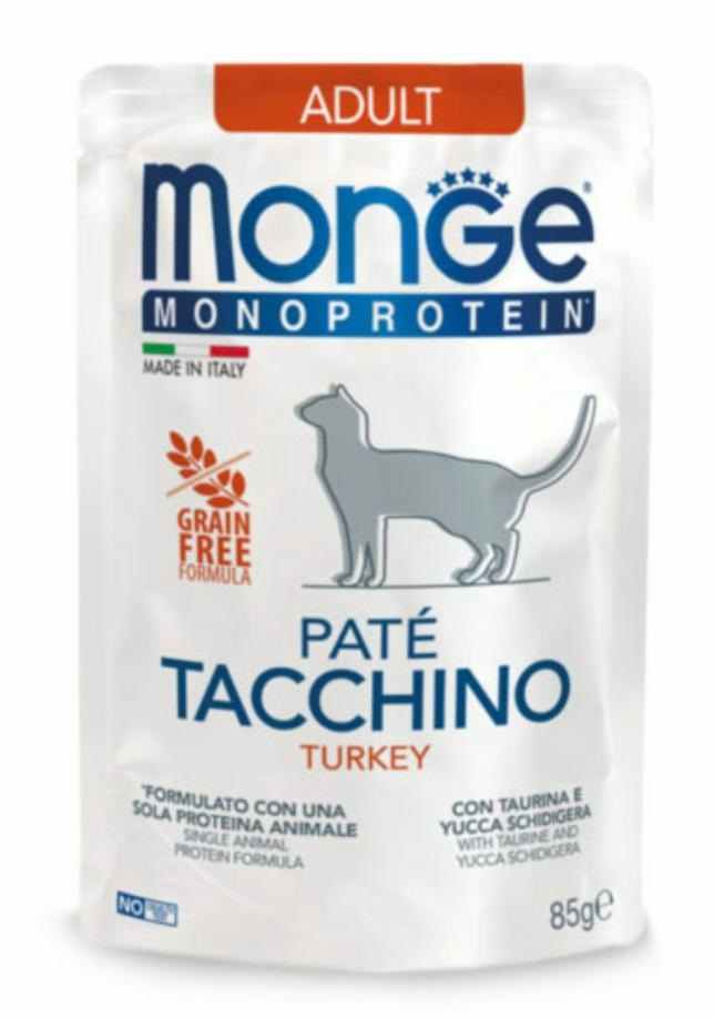 MONGE MONOPROTEIN PAVO 85GR