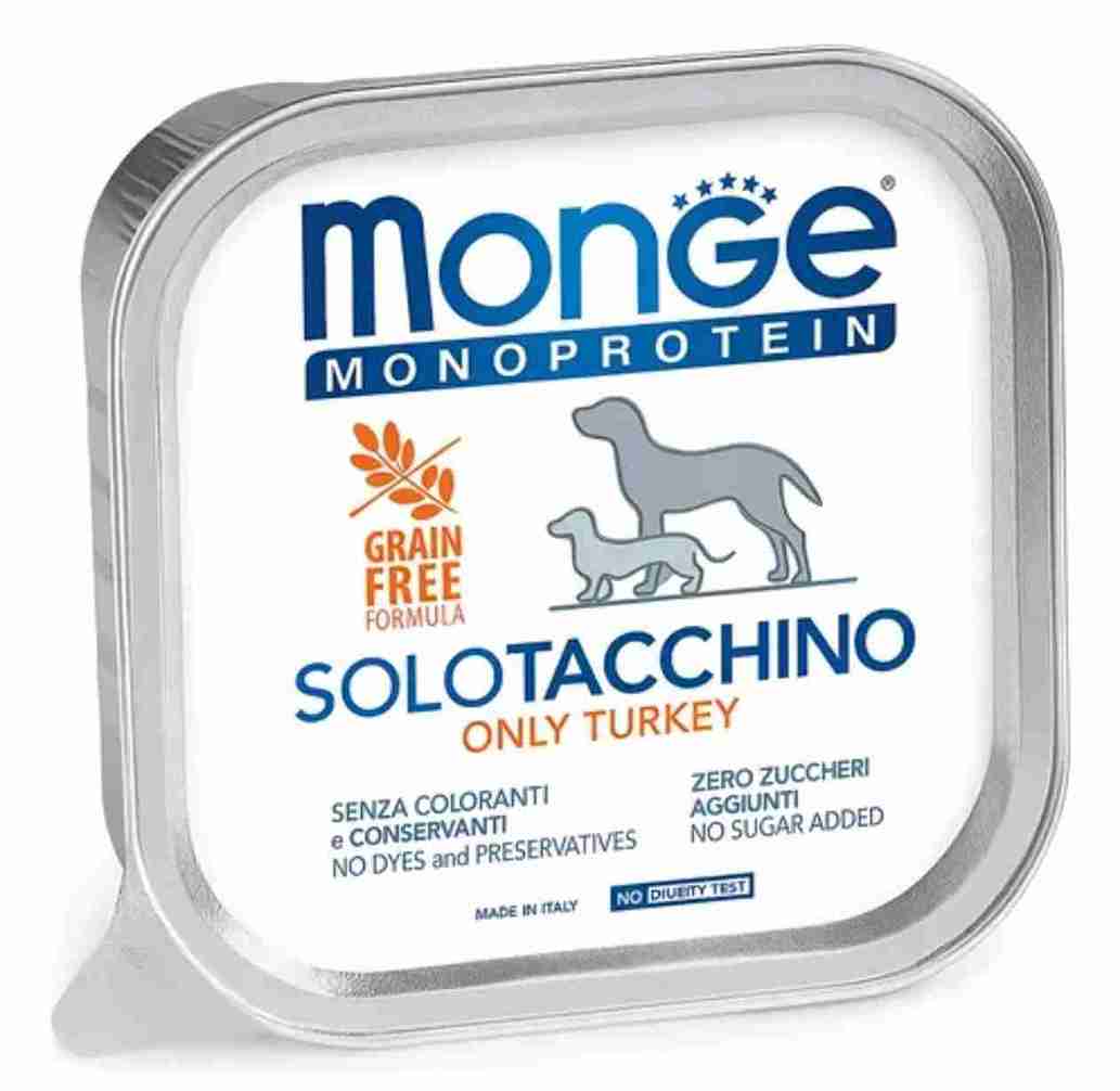 MONGE MONOPROTEIN PAVO 150GR