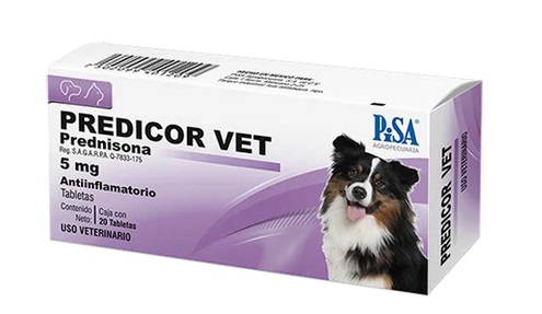 PREDICOR VET (PREDNISONA) 5MG