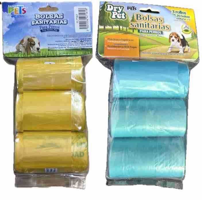 BOLSAS PARA DESHECHOS FANCY PETS (3 Pzas)