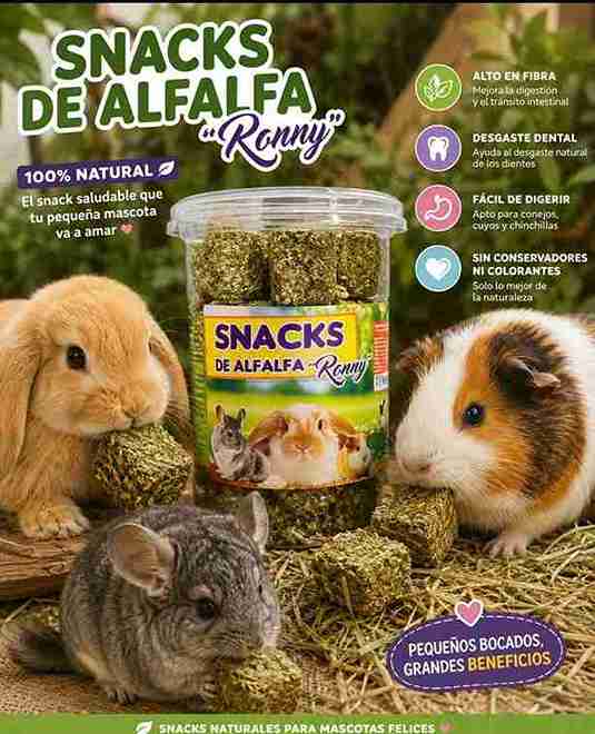 SNACKS DE ALFALFA RONNY 500GR