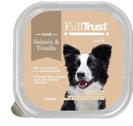 FULL TRUST PATÉ DE SALMON Y TOMILLO 100GR.