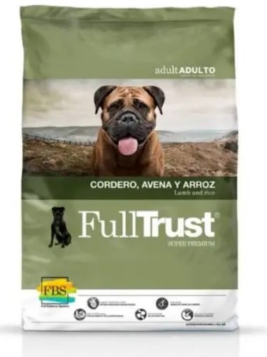 FULL TRUST ADULTO CORDERO AVENA Y ARROZ 2KG