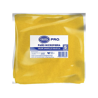 Paño Microfibra Task Pro 4040 Amarillo