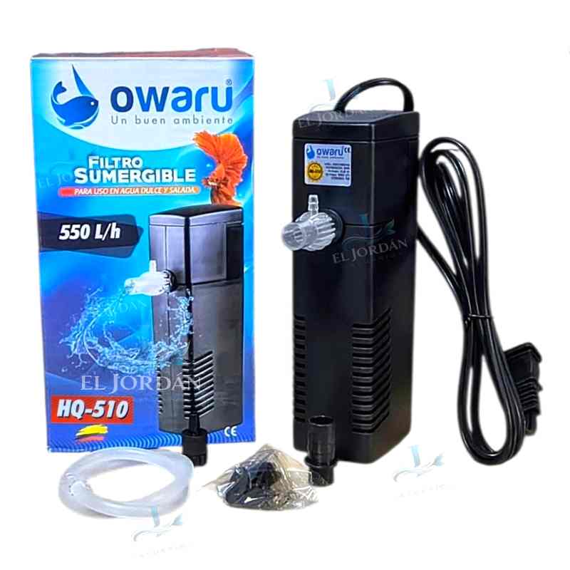 Owaru HQ-510 Filtro Interno Mutifunción 550L/H