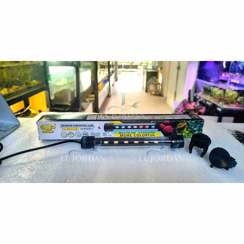Cocofish T4-200LED Lámpara Sumergible Espectro RW  16cm | 20-30cm