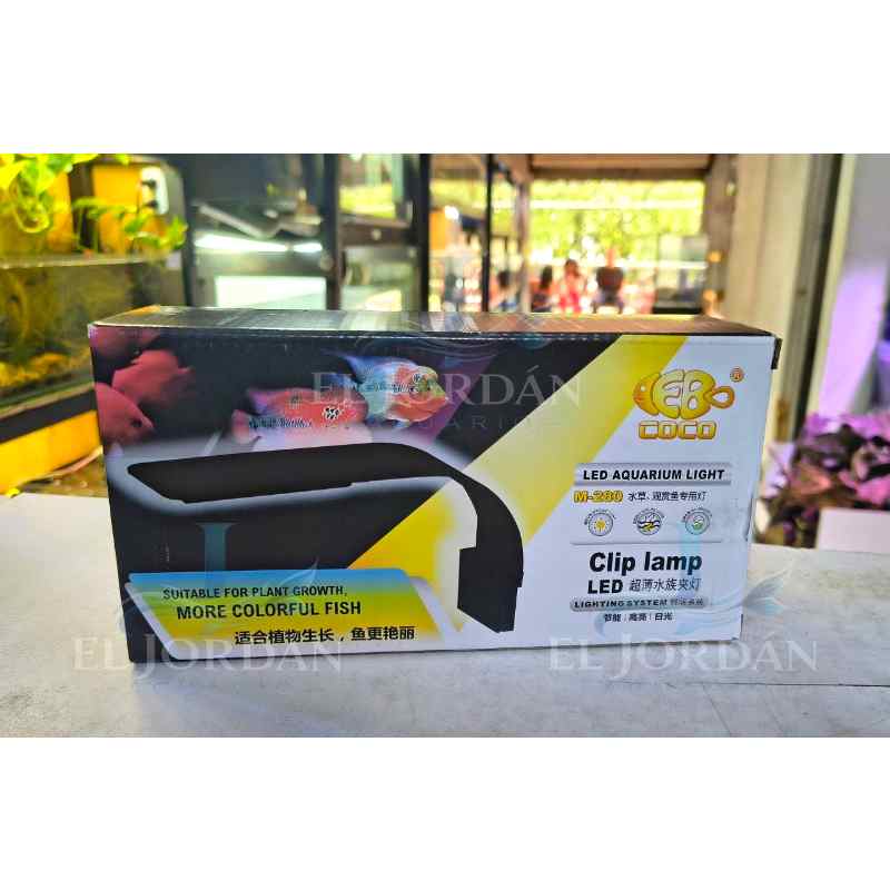 Cocofish M-280 Lámpara Pinza LED MF para Plantas | 30-40cm