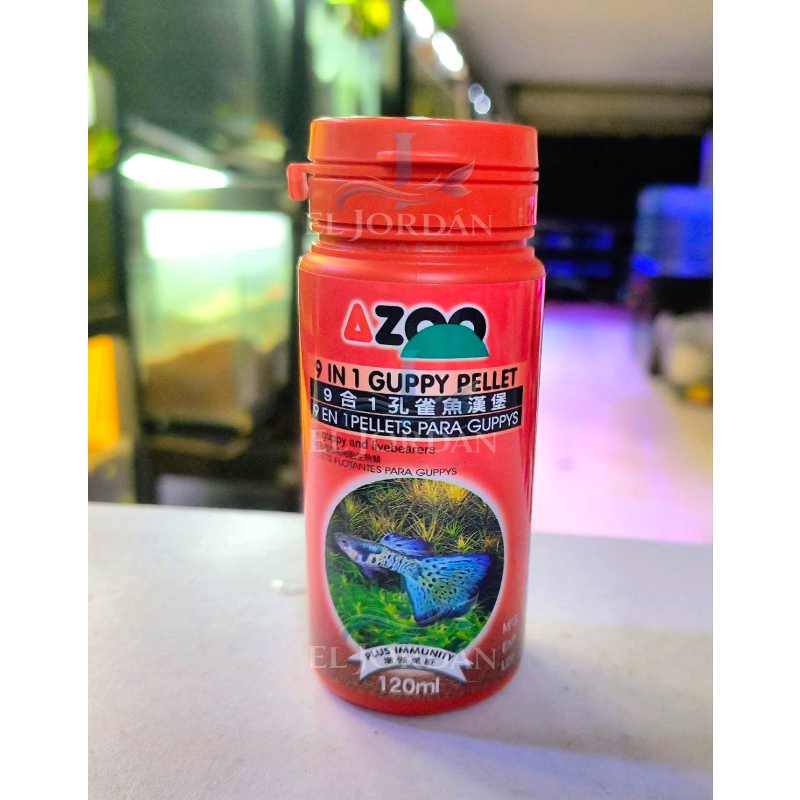 AZOO 9 in 1 Guppy Pellet 120ml/60g (AZ80067)