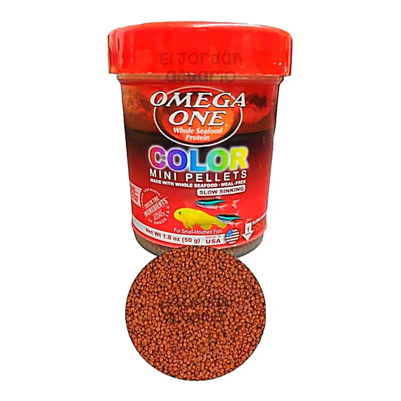 Omega One Color Mini Pellets 50g 1mm
