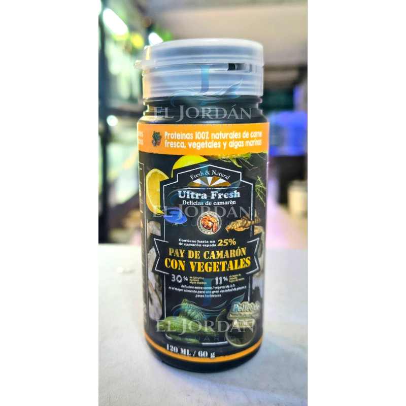 Ultra Fresh Pay de Camarón con Vegetales 120ml/60g AZOO (UF86061E) 
