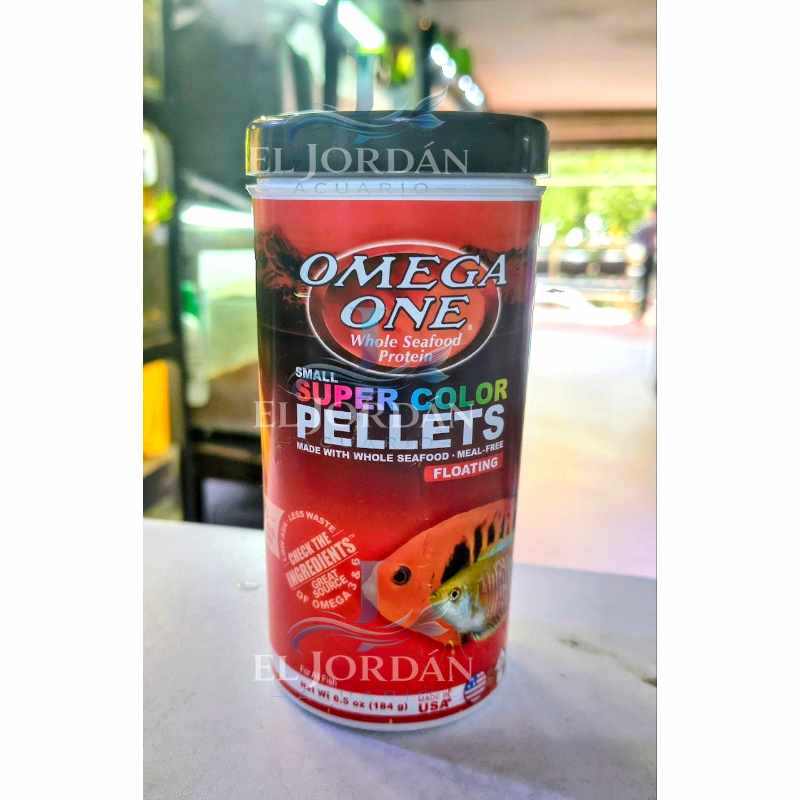 Omega One Super Color Small Pellets Floating 184g 3mm
