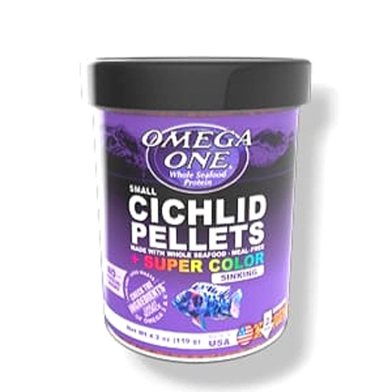 Omega One Super Color Cichlid Pellets 119g 2mm