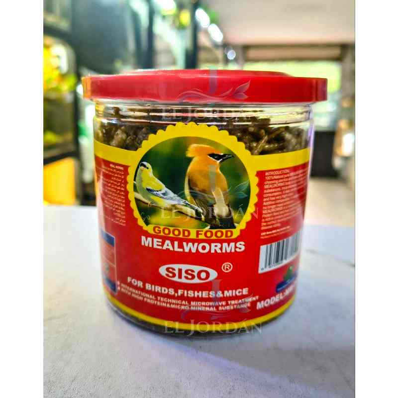 Siso Tenebrios Liofilizados Meal Worms 100g (MW-001)