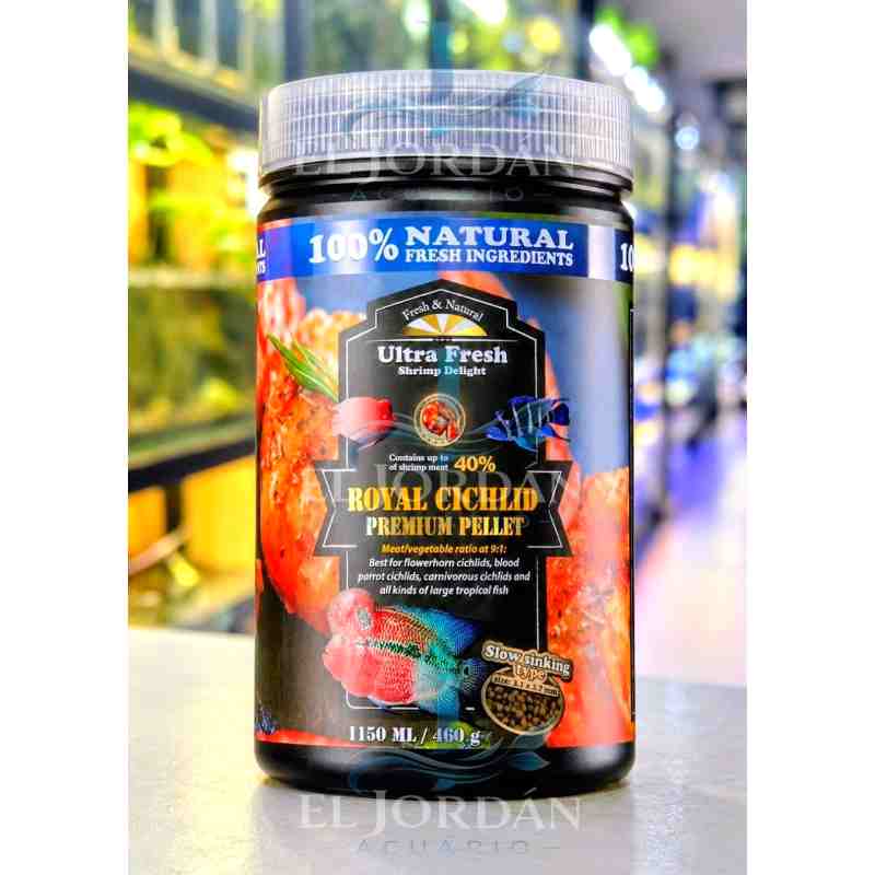 Ultra Fresh Royal Cichlid Pellet Premium 1150ml/460g AZOO (UF86059E)