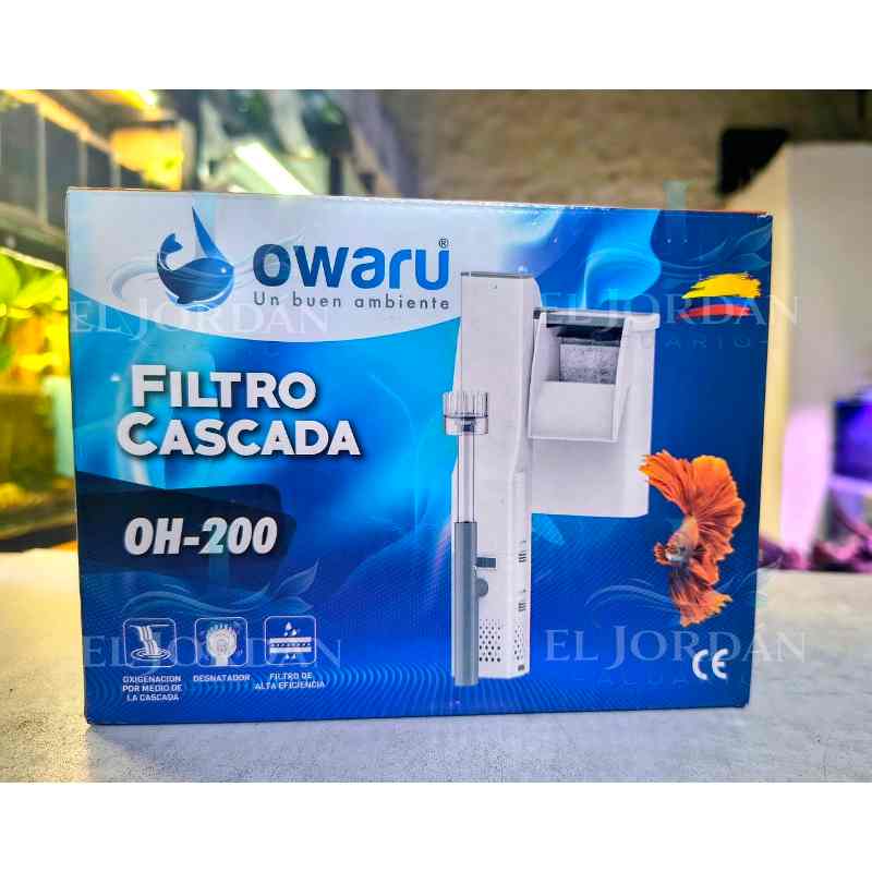 Owaru OH-200 Filtro Externo de Cascada 200L/H
