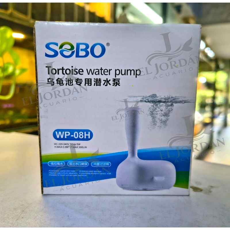 Sobo WP-08H Bomba de Agua Tortuguero 300L/H 0.6m