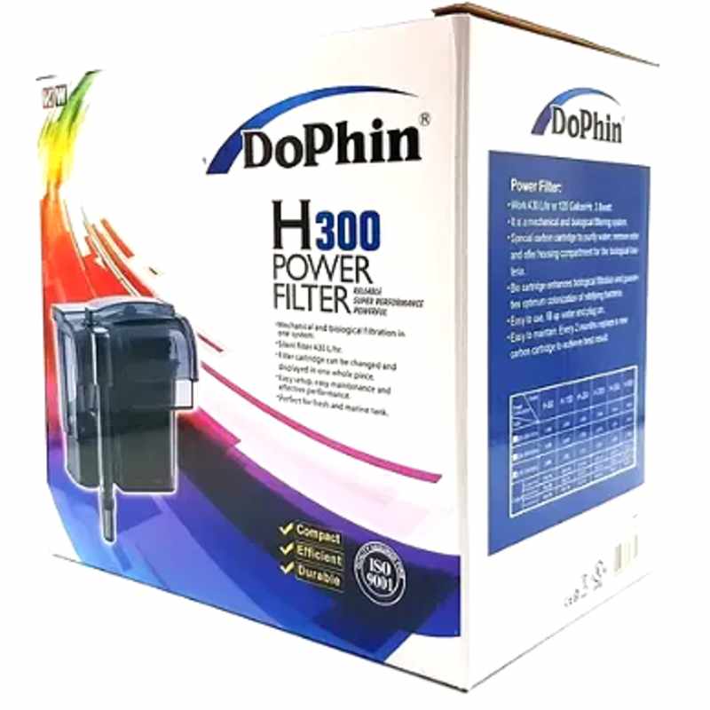 Dophin H300 Filtro Externo de Cascada 430L/H
