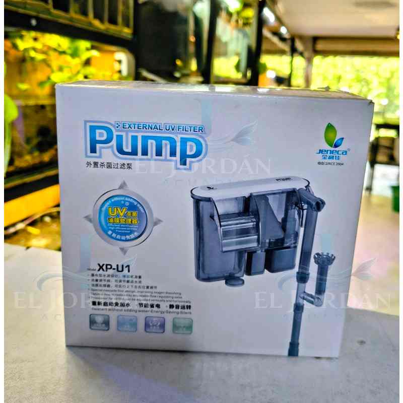 Jeneca XP-U1 Filtro Externo de Cascada con Esterilizador UV 200L/H
