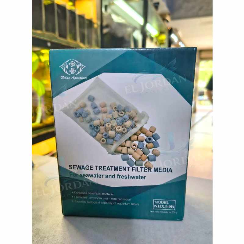 NHXJ-9B Canutillos Cerámicos Multicolor 500g Nihao Aquarium