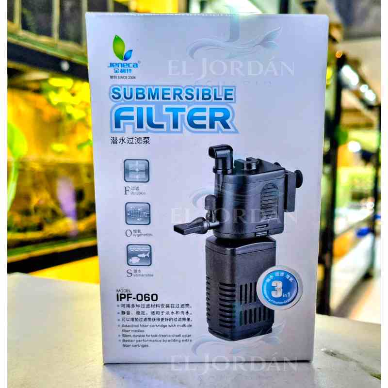 Jeneca IPF-060 Filtro Sumergible 500L/H