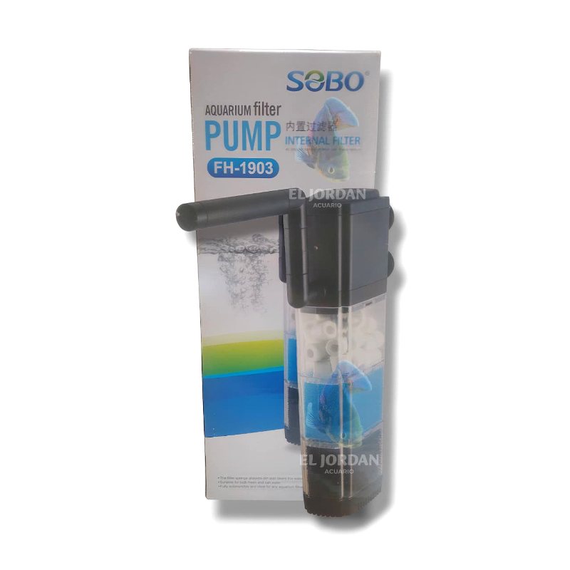 Sobo FH-1903 Filtro Sumergible con Flauta 1500L/H 